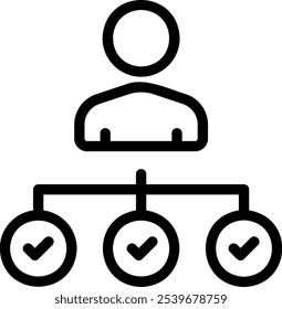 Artbskills line icon illustration vector