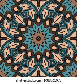 Art-deco fashion seamless pattern. vector illustration. For invitation wedding, valentine's, background, wallpaper.