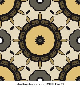 Art-deco fashion seamless pattern. vector illustration. For invitation wedding, valentine's, background, wallpaper.