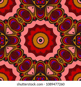 Art-deco fashion seamless pattern. vector illustration. For invitation wedding, valentine's, background, wallpaper.