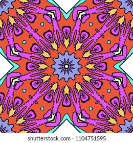 Art-deco fashion seamless pattern. vector illustration. For invitation wedding, valentine's, background, wallpaper.