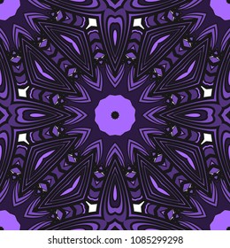 Art-deco floral pattern. Seamless. vector illustration. For invitation wedding, valentine's, background, wallpaper.