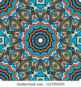 Art-deco floral pattern. Seamless. vector illustration. For invitation wedding, valentine's, background, wallpaper.
