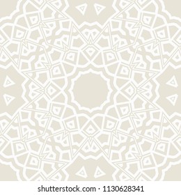 Art-deco floral pattern. Seamless. vector illustration. For invitation wedding, valentine's, background, wallpaper