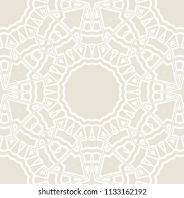 Art-deco floral pattern. Seamless. vector illustration. For invitation wedding, valentine's, background, wallpaper