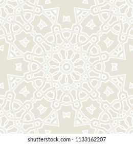 Art-deco floral pattern. Seamless. vector illustration. For invitation wedding, valentine's, background, wallpaper