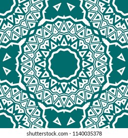 Art-deco floral pattern. Seamless. vector illustration. For invitation wedding, valentine's, background, wallpaper