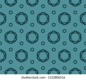 Art-deco pattern. Seamless. Vector illustration. For invitation background, wallpaper.