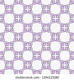 Art-deco seamless geometric pattern with retro ornament. Vector illustration