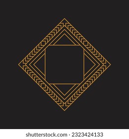 ArtDeco vector illustration design template