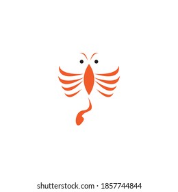 Artemia logo vector template illustration