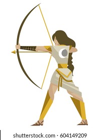artemis diana goddess greek roman of the hunters
