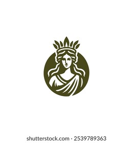 Logotipo da deusa Artemis para venda