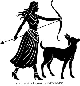 Artemis Greek goodness of hunting.