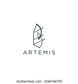 artemis icon. Simple element illustration