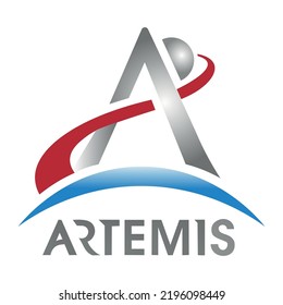 Artemis Logo Vector Design on a white background.