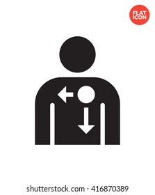 Arterial vector isolated icon