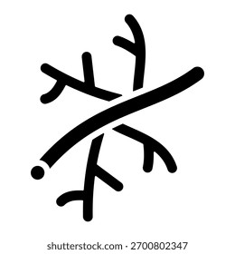 Elemento de icono de arteria para diseño