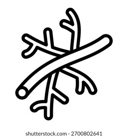 Elemento de icono de arteria para diseño