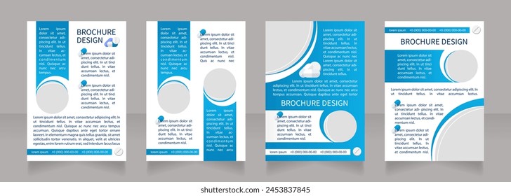 Arthritis prevention and treatment blank brochure layout design. Vertical poster template set with empty copy space for text. Premade corporate reports collection. Editable flyer paper pages