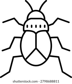 Arthropod Illustration vector Icon Design