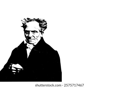 Arthur Schopenhauer Portrait Sketch Drawing