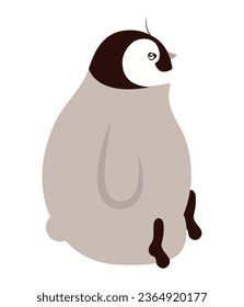 artic animal cute penguin isolated icon