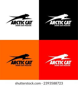 ARTIC CAT LOGO IN VARIOUS MODIFICATION COLORS