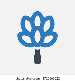 Artichoke Icon on white background