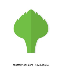 artichoke icon- vector illustration