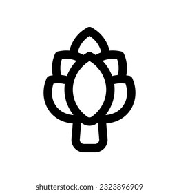artichoke icon for your website design, logo, app, UI.