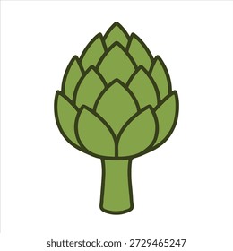 Artichoke illustration vector design vegetable