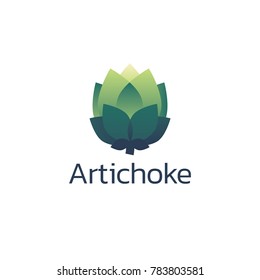 Artichoke logo template