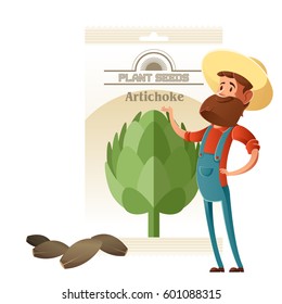 Artichoke seed pack