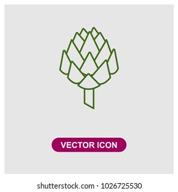 Artichoke Vector Icon