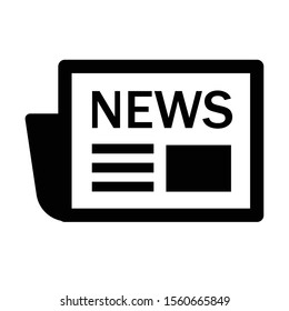 Article blog news icon vector