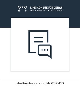 article feedback icon design vector illustration