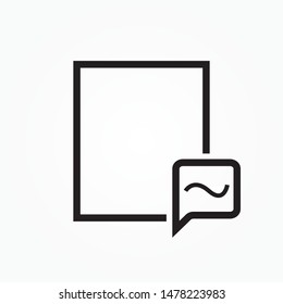 article feedback  icon design vector illustration