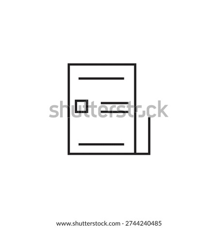 article icon illustration element design