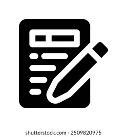 article icon. vector glyph icon for your website, mobile, presentation, and logo design.
