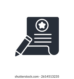 article icon. vector.Editable stroke.linear style sign for use web design,logo.Symbol illustration.