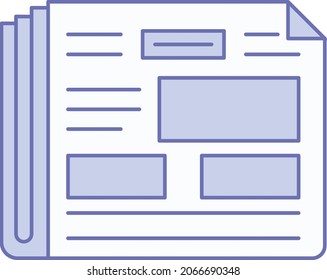 Article  Isolated Vector icon which can easily modify or edit

