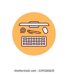 Article Writing icon in vector. Logotype
