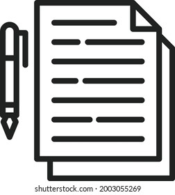 Articles icon vector image. Can also be used for Physical Fitness. Suitable for mobile apps, web apps and print media.