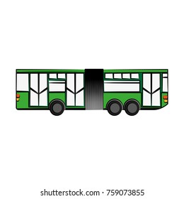 Articulated Bus Vehicle