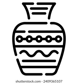 Illustration von Kunstgegenständen für Web, App, Infografik usw.