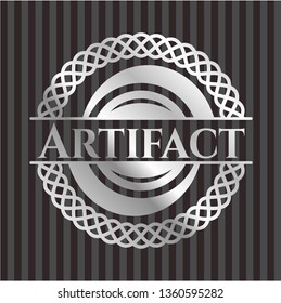 Artifact silver shiny emblem