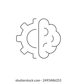 Artifical Intelligence icon set collection