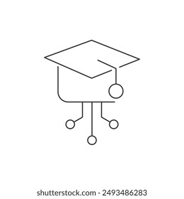 Artifical Intelligence icon set collection