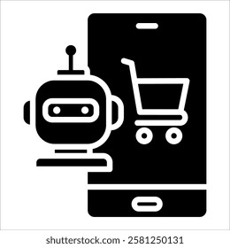 Artificial Commerce Icon Element For Design
